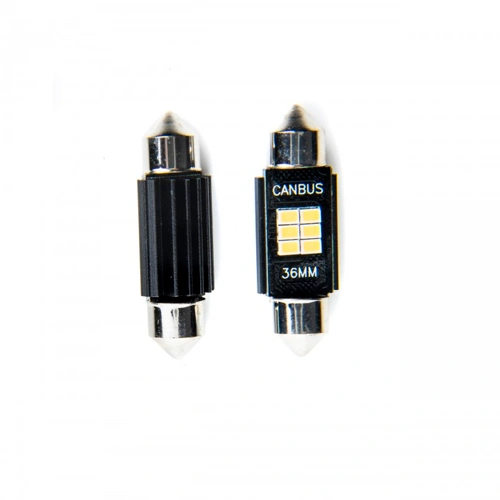 LED spuldzes C5W, 6000K, 9-16V