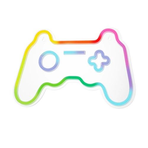 LED световая неоновая панель-вывеска - GAMEPAD