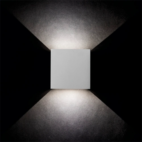 LED Фасадный светильник, 7W, 4000K, IP54, 360Lm, REKA EL 7W-L-GR