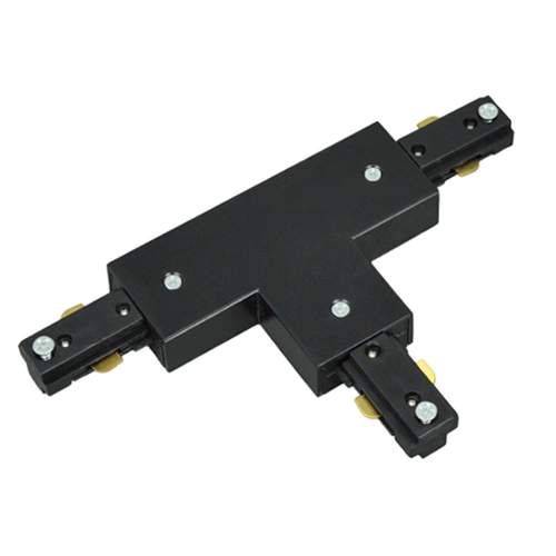 T - connector for rail system, 1F, 2 wires