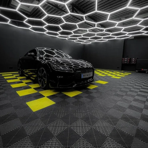 Hexagon gaismekļu komplekts, 1gab., ar aksesuāriem, 42W, 6000K, IP20, 5040 Lm