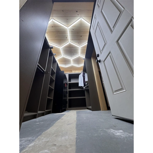 Hexagon gaismekļu komplekts, 5 gab., ar aksesuāriem, 192W, 6000K, IP20, 23040 Lm