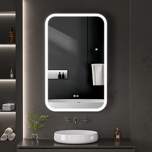 LED spogulis ar apsildes funkciju GEMMA, 110 x 70 cm, 2700-6500K, 73W, 3872Lm, IP44