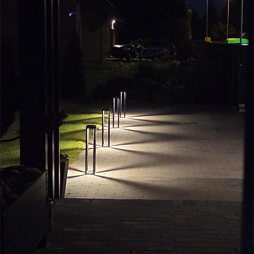 Āra dekoratīvs dimmējams stabiņš 60cm, 12W, 3000K, IP65