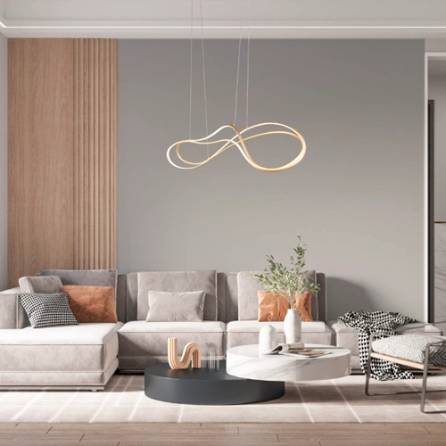 Piekaramā lampa NALA, 57W, 6800lm, 2300+3000+4000K