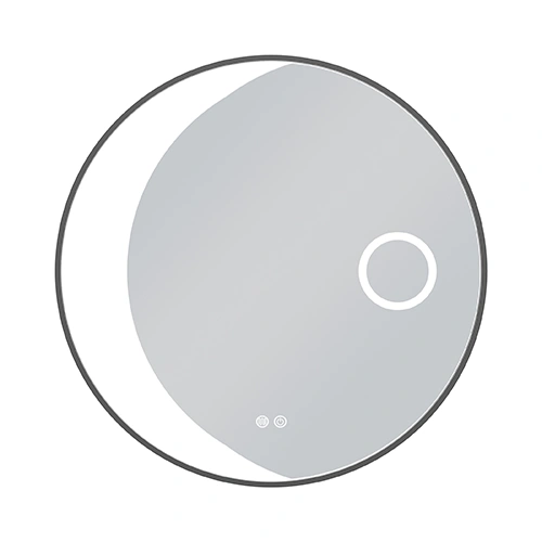 LED spogulis ar apsildes funkciju LUNARIA, Ø 80 cm, 2700-6500K, 52W, 3025Lm, IP44