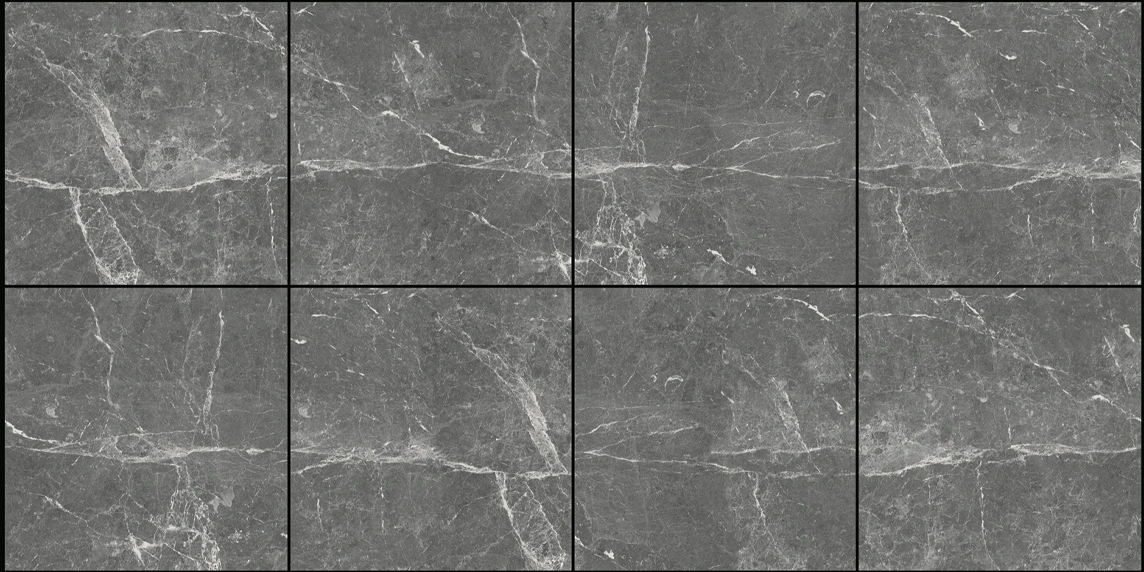 Matte tiles DIAN NERO, 60x60 cm, AM