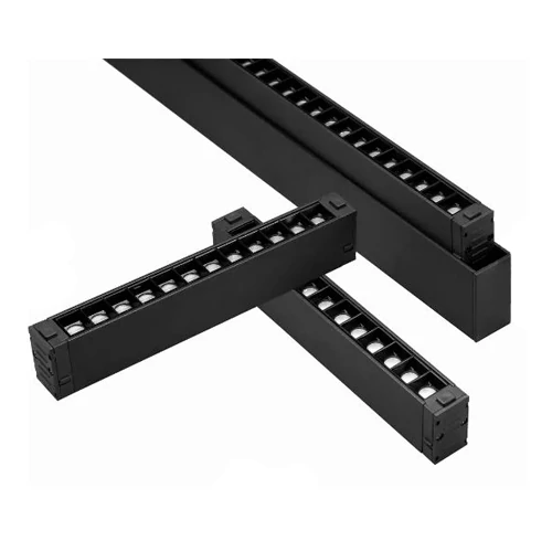 LED Magnētiskais sliežu gaismeklis GRILLE LIGHT 12W, 3000K, 221 mm, 48V