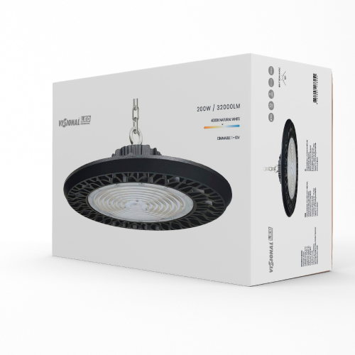LED industriālais 200W gaismeklis UFO 32000lm, 4000K, IP66 Professional
