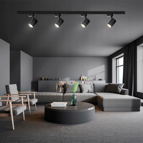 Rail light ELION, 1F, excl. GU10, max 35W, IP20