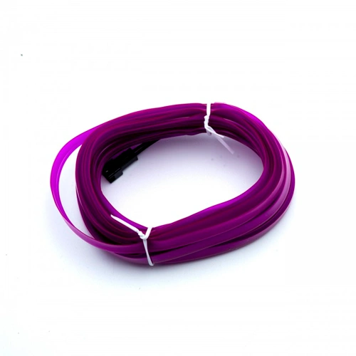 Auto salona apgaismojuma LED lente, 5m, lilā, 12V, EPAL5M