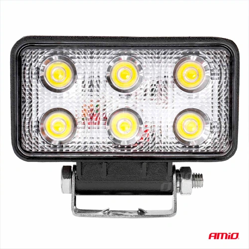 Papildu auto darba gaismas lukturis AWL02, 18W, 9-60V, 6000K, IP67