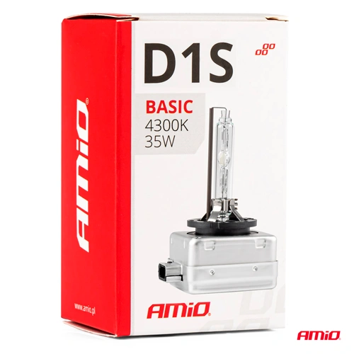 Ksenona spuldze D1S, 4300K, 35W, 85V, BASIC sērija