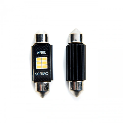 LED spuldzes C10W, 5000K, 9-16V