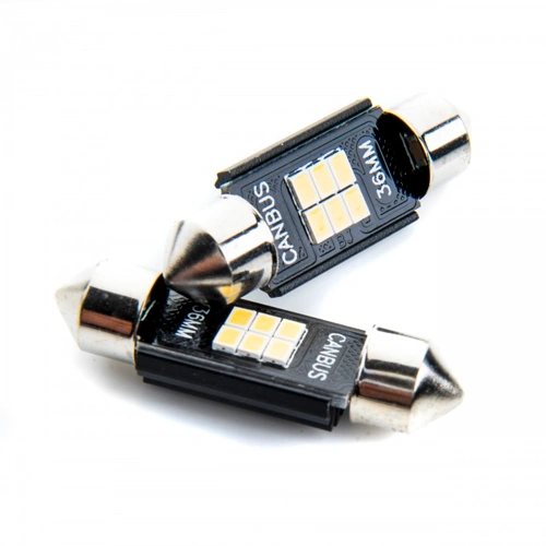 LED spuldzes C5W, 6000K, 9-16V