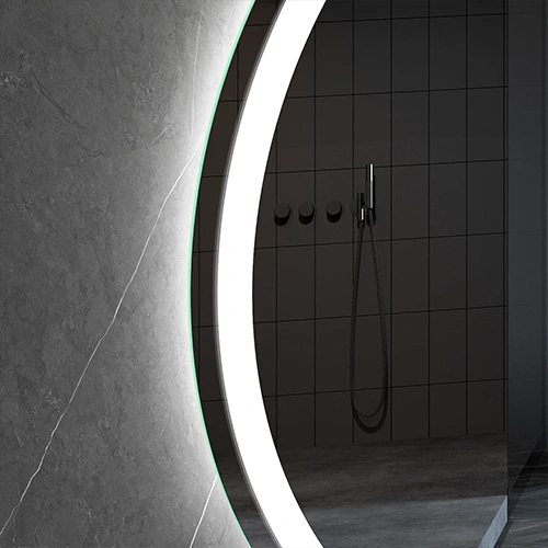 LED spogulis ar apsildes funkciju RONDO, Ø 100 cm, 2700-6500K, 86W, 3388Lm, IP44