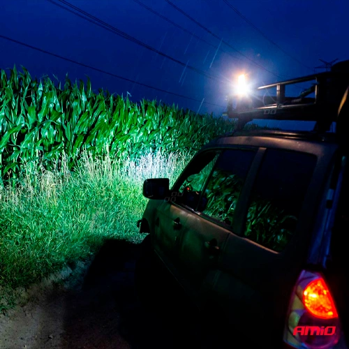 Papildu auto darba gaismas lukturis AWL12, 9-36V, 6000-6500K, IP67