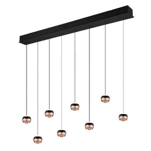 Piekaramā lampa ORBIT, 8x8W, 8x960lm, 2300+3000+4000K