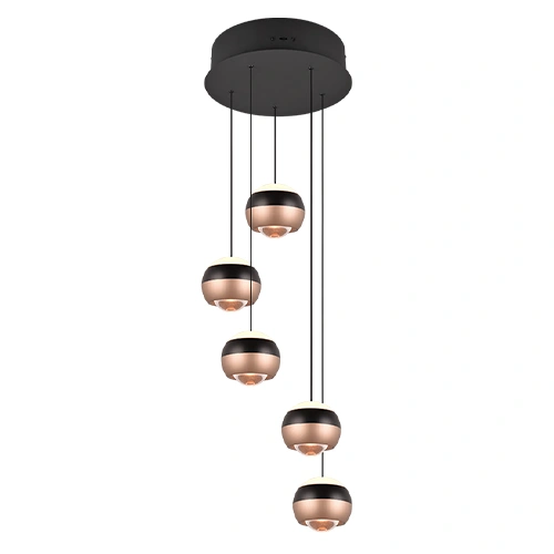Piekaramā lampa ORBIT, 5x8W, 5x960lm, 2300+3000+4000K