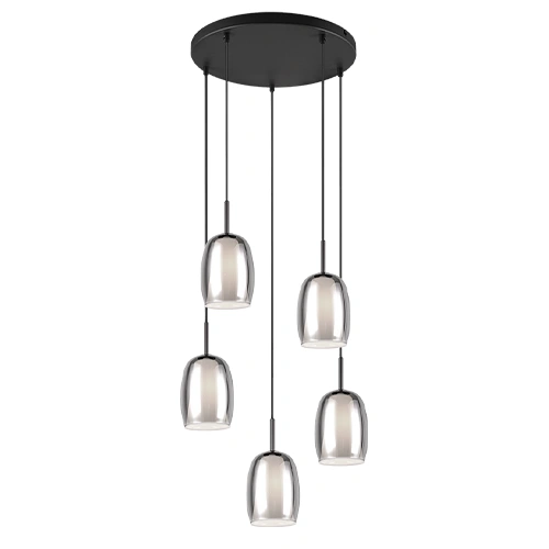 Piekaramā lampa BARRET, excl. 5xE14, max 10W