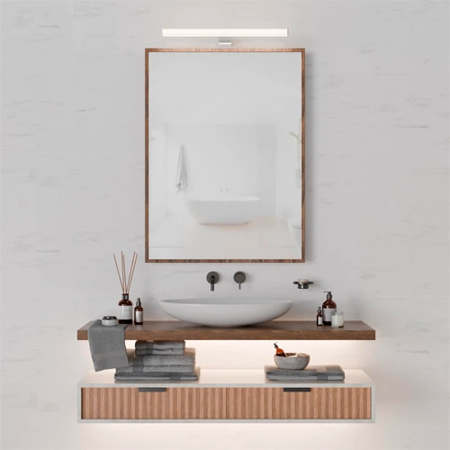 LED Gleznu un spoguļu sienas lampa, 6W, 4000K, IP44, 620Lm