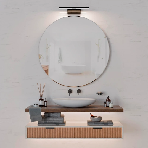 LED Gleznu un spoguļu sienas lampa, 5W, 4000K, IP44, 410Lm