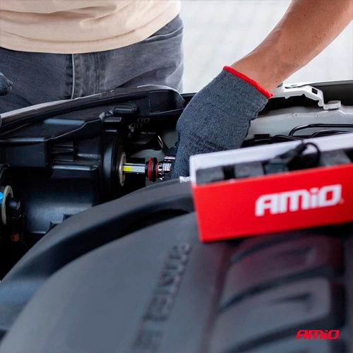 LED лампы HB4, 38W, 6500K, 12-24V, COB 4Side серия