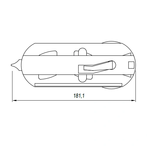 LED Рельсовый светильник, 3F, excl. GU10, max 8W, IP20