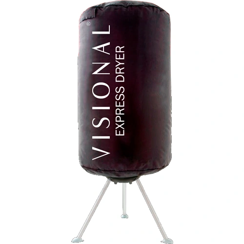 Portatīvais sporta apģērbu žāvētājs 1200W ar pārnēsājamo somu, drēbju un veļas žāvētājs