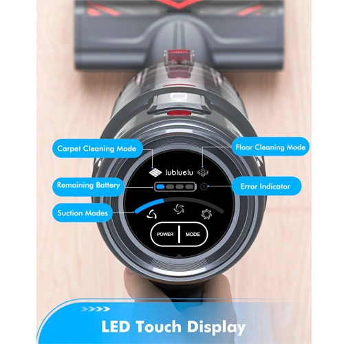 Bezvadu putekļu sūcējs – slota Lubluelu L7 Pro, 33 000Pa, 250W