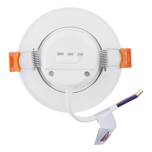 LED Встраиваемый светильник EWA, 7W, теплый-нейтральный-холодный белый, 900Lm, IP54, Ø 90x40 mm