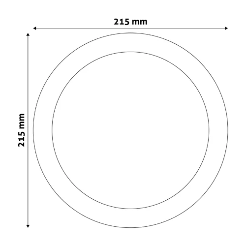Потолочный светильник Bulkhead (Titania-R) 14W, 4000K, IP54