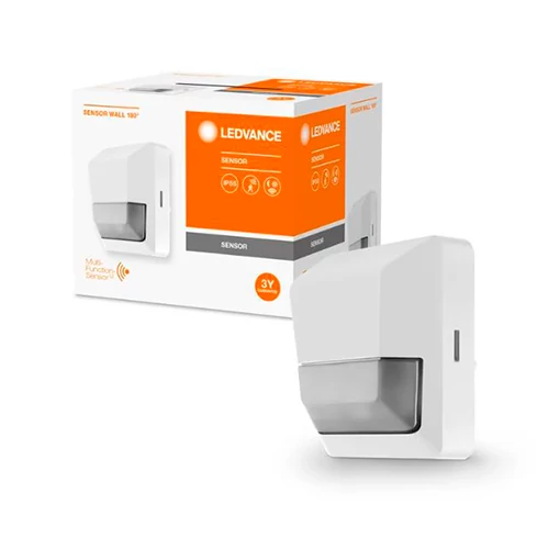 Инфракрасный PIR датчик движения 180°, 12м, IP55