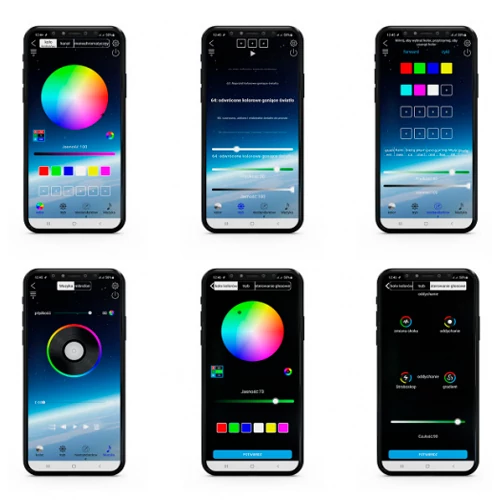 Умная водонепроницаемая гирлянда на медной леске с пультом 5m, RGBW, USB, IP67, 50 LED