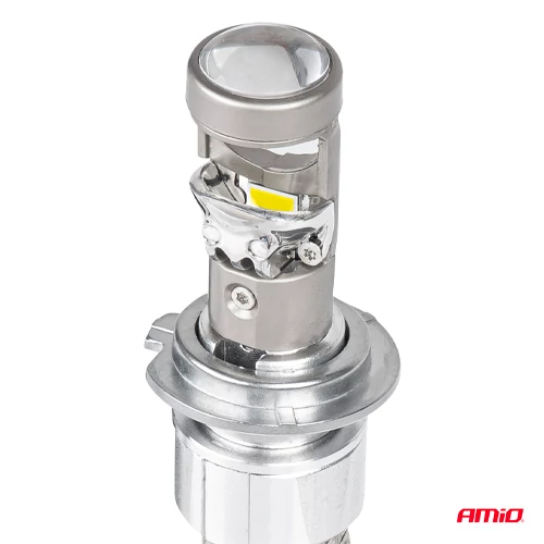 LED spuldzes H7/H18, 40W, 6000K, 12-24V, FLEX+ Lens sērija