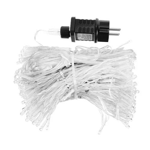 Рождественская гирлянда - шторы 3x3м, холодный белый, 220V, IP44, 300LED