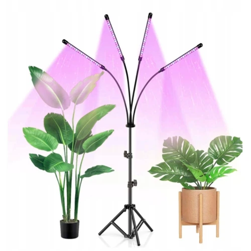 LED Fito gaismeklis augiem un stādiem ar pulti, 14W, IP54, 4x20 LED