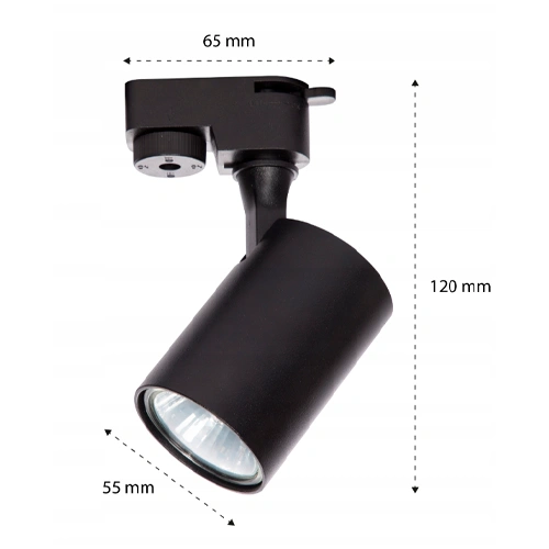 Rail light ELION, 1F, excl. GU10, max 35W, IP20