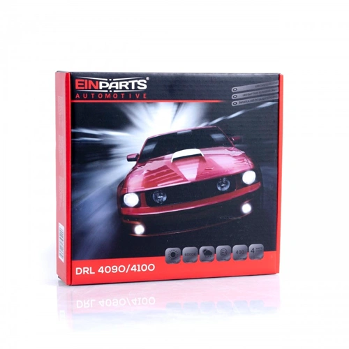 LED Dienas gaitas lukturi DRL 409O, 2x4W, 6000K, 9-32V