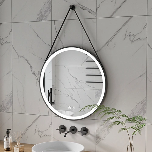 LED spogulis ar apsildes funkciju VALLETTA Large, Ø 80 cm, 2700-6500K, 55W, 2723Lm, IP44