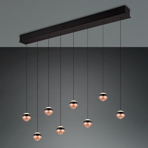 Piekaramā lampa ORBIT, 8x8W, 8x960lm, 2300+3000+4000K