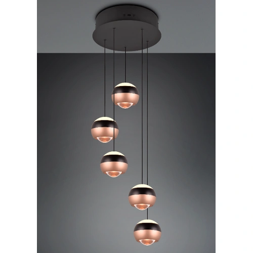 Piekaramā lampa ORBIT, 5x8W, 5x960lm, 2300+3000+4000K