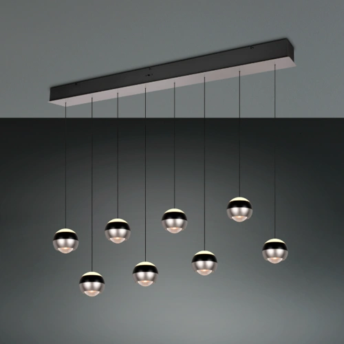 Piekaramā lampa ORBIT, 8x8W, 8x960lm, 2300+3000+4000K