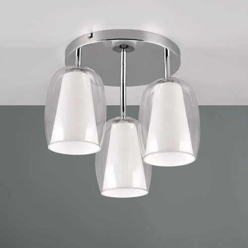 Ceiling lamp BARRET, excl. 3xE14, max 10W