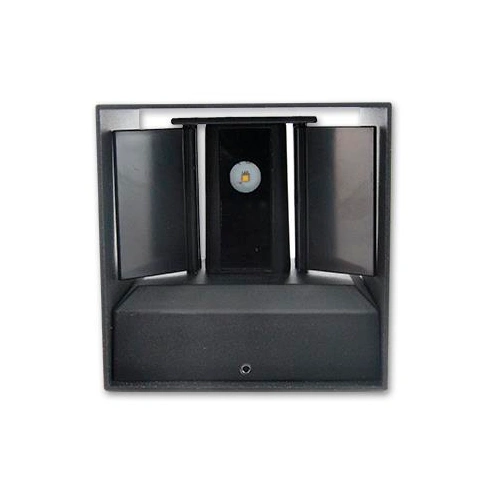 LED Fasādes gaismeklis KIRA, 6W, 4000K, 180Lm, IP54, grafīts