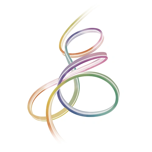 Viedā neona LED lente 5m, 4W/m, RGBTW, IP44