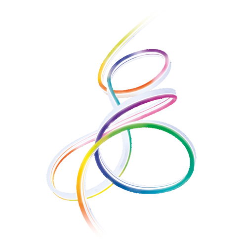 Neona LED lente ar pulti 2m, 2W/m, RGB, IP20, USB