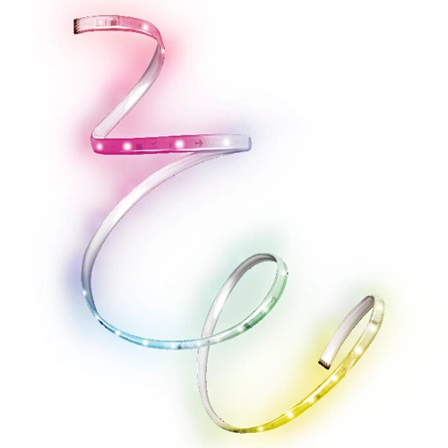 LED лента с пультом 5m, 2,8W/m, RGB+WW, IP20