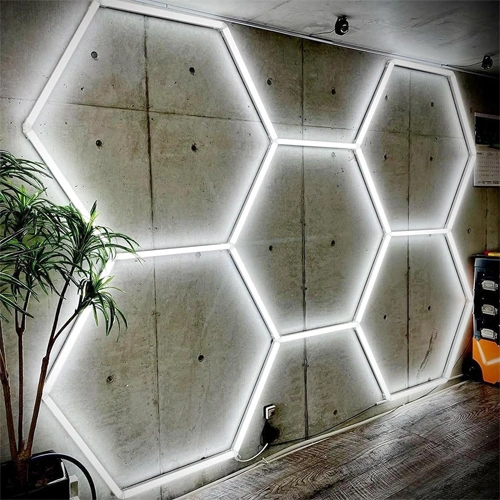 LED Lineārais gaismeklis Hexagon, 9W, 570 mm, 1080Lm, IP20