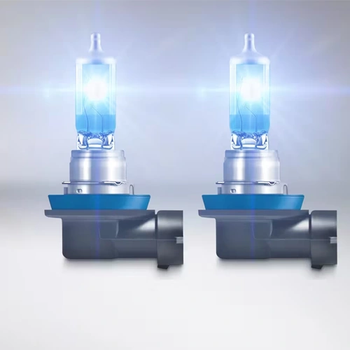 Halogēna spuldzes H11, 13.2V, 55W, līdz 5000K, COOL BLUE INTENSE sērija